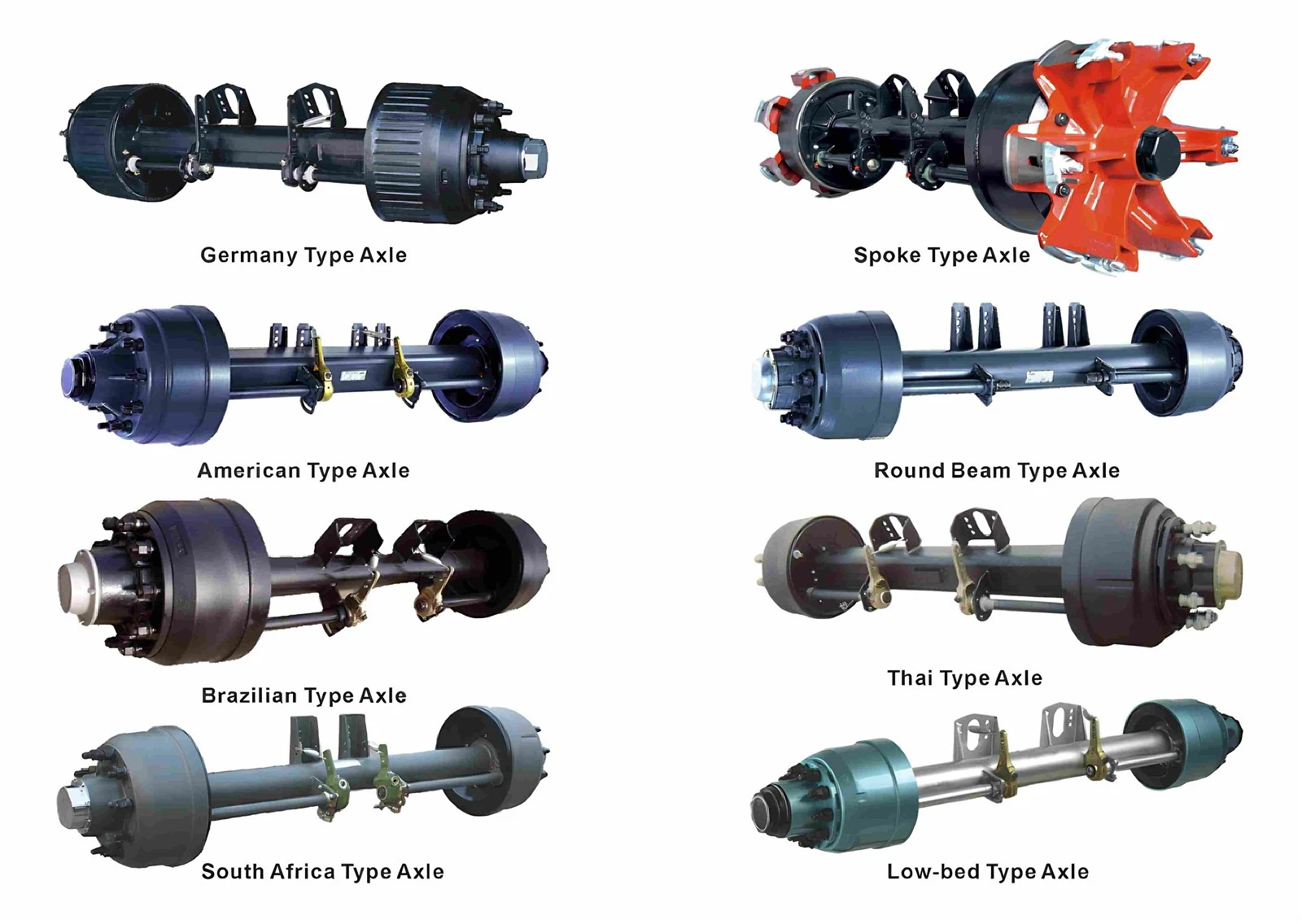 8 Trailer Axle Full Series Images 8 Trailer Axle Full Series Images
